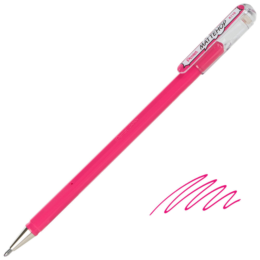 Pentel Mattehop Hybrid Gel Roller Pen