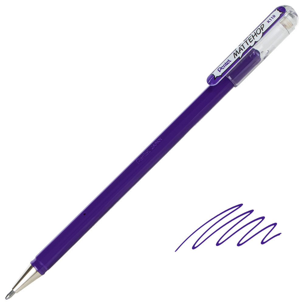 Pentel Mattehop Hybrid Gel Roller Pen