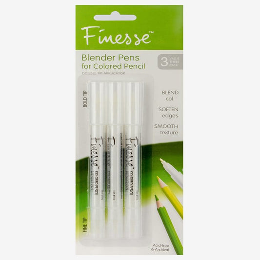 FINESSE COLORED PENCIL BLENDER 3 PACK