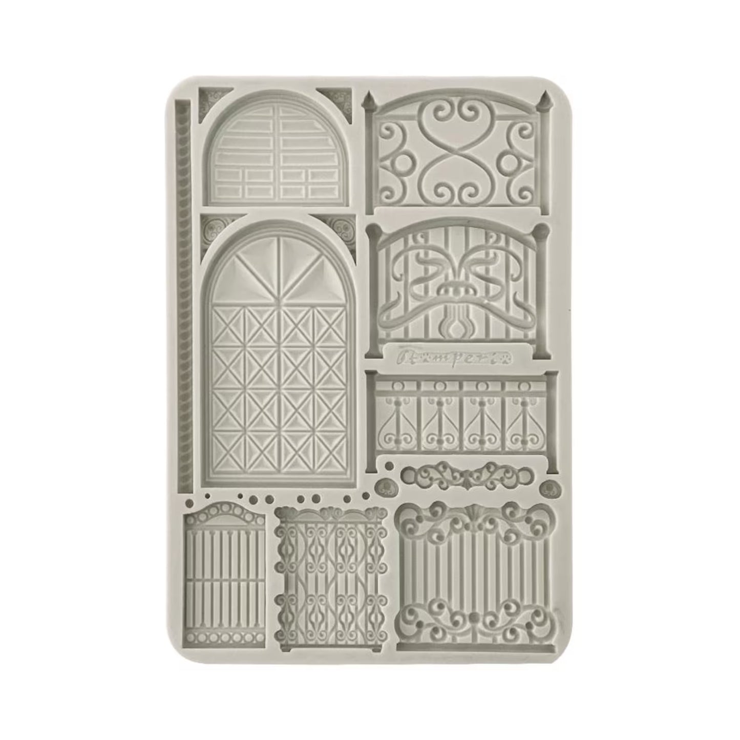 Stamperia Silicone Mold Fences and Doors