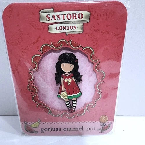 Santoro Gorjuss Enamel Pin Summer