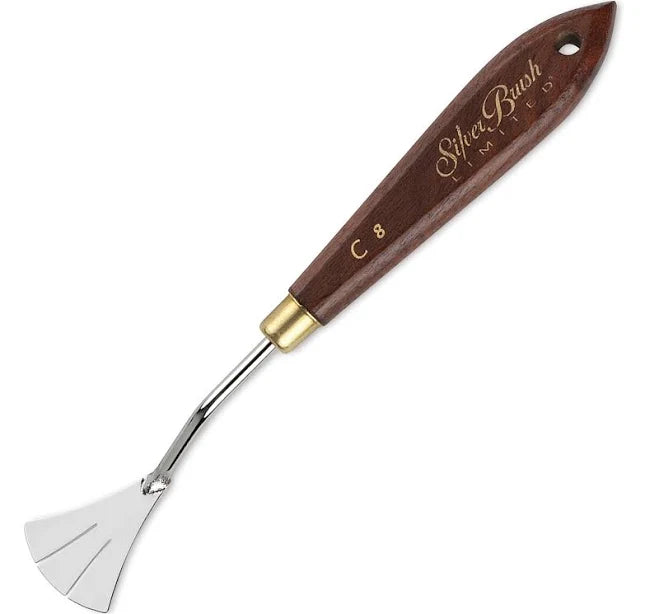 Silver Brush Italian Painting & Palette Knives