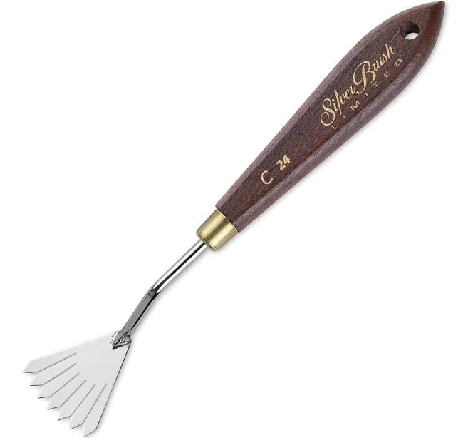 Silver Brush Italian Painting & Palette Knives