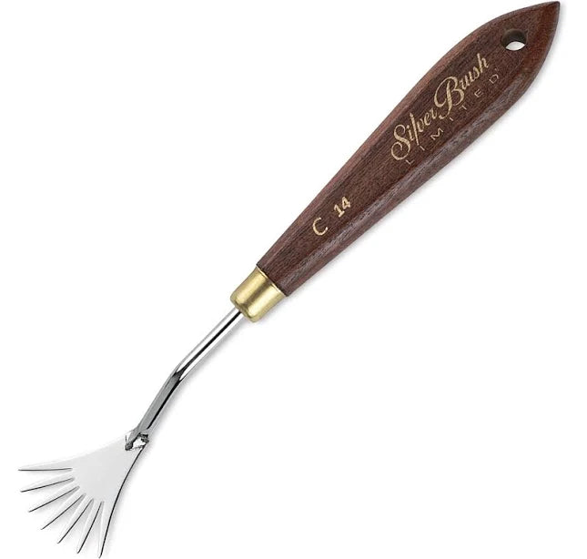 Silver Brush Italian Painting & Palette Knives