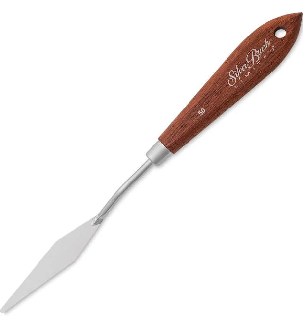 Silver Brush Italian Painting & Palette Knives