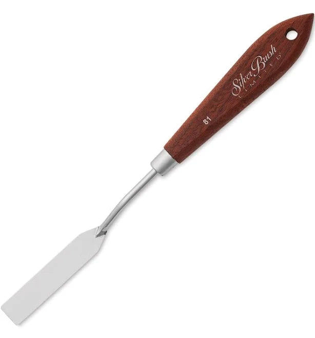 Silver Brush Italian Painting & Palette Knives