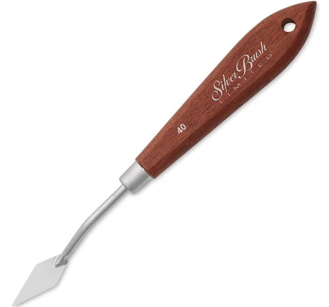Silver Brush Italian Painting & Palette Knives