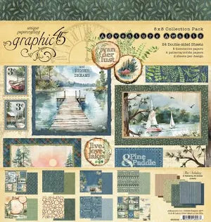 Graphic45 Adventure Awaits 8 x 8