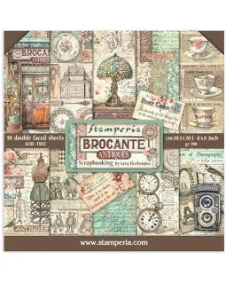 Stamperia Brocante Antiques 8 x 8