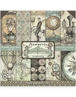 Stamperia Voyages Fantastiques 8 x 8