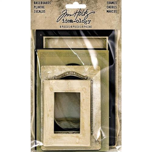 Tim Holtz Idea-Ology Baseboards Frames 8/Pkg