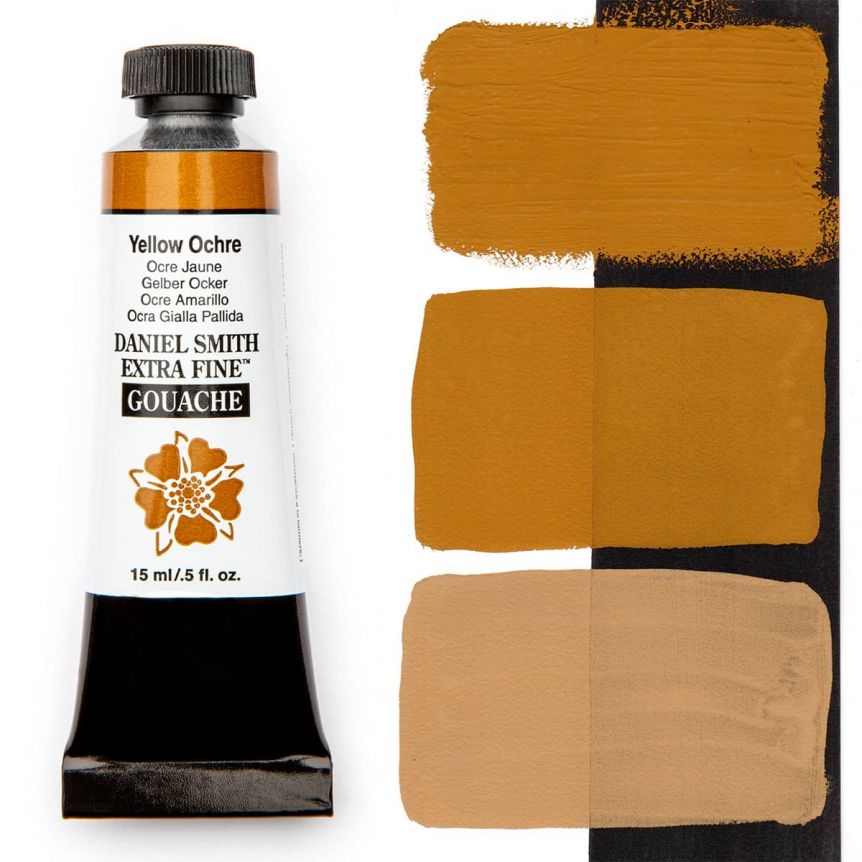 Daniel Smith Gouache Yellow Ochre 15 ml